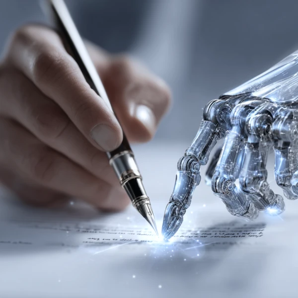 Waar eindigt de mens en begint de machine