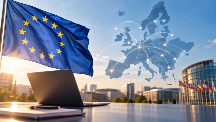 Europese zakelijke verbindingen in beeld